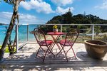 Waiheke Golden Sands: Downstairs deck