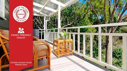 Waiheke Casamatta Waiheke: Bookabach 2019 Family Holiday House finalist
