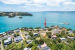 Waiheke Ocean View: Drone shot looking east