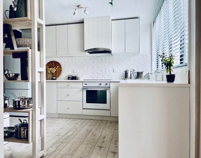Waiheke Villa Blanc: kitchen