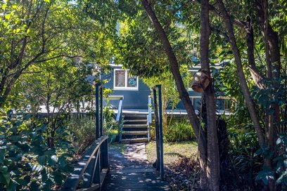 Waiheke Little Ocean Hideaway: Entrance